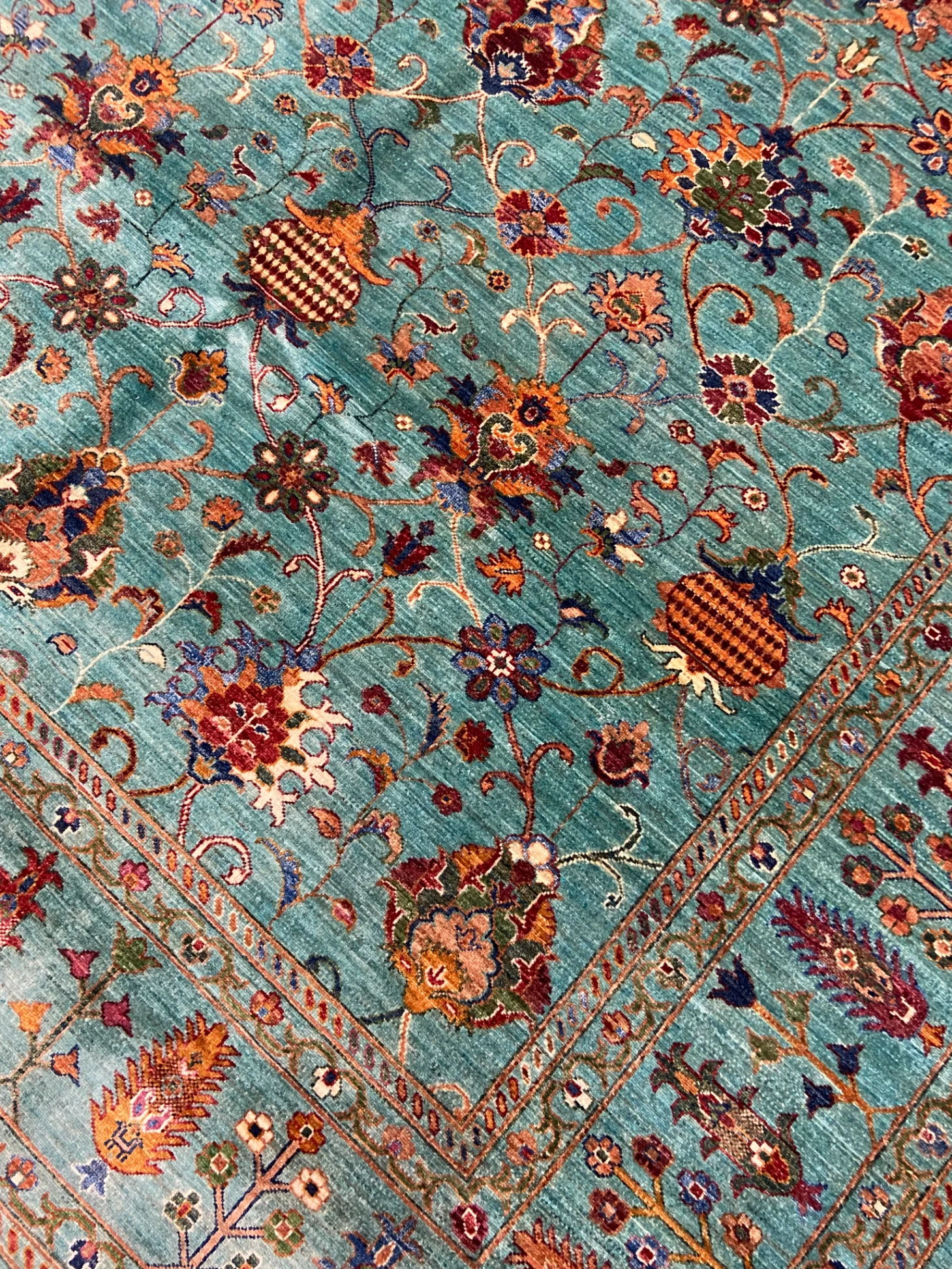 The Turquoise Sultani Rug thumbnail 2
