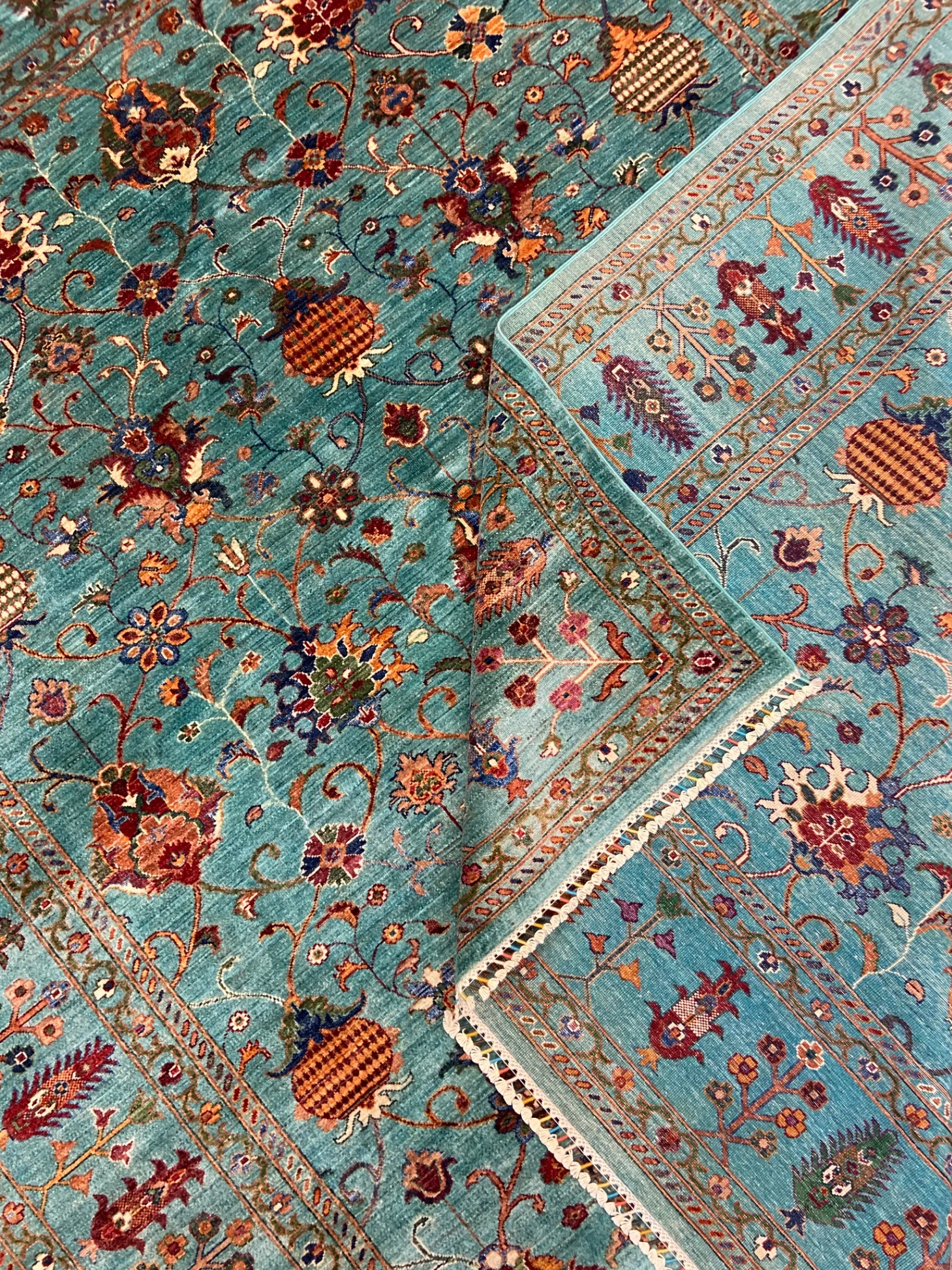 The Turquoise Sultani Rug thumbnail 4