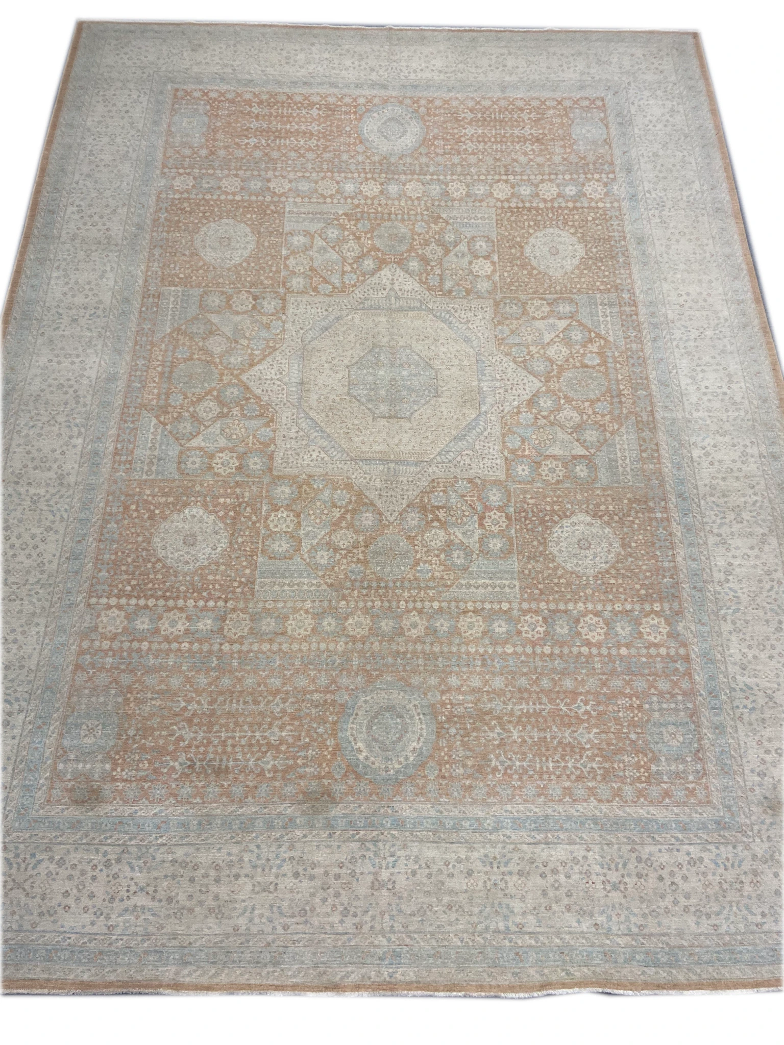 The Cairo Medallion Mamluk Rug - Image 1