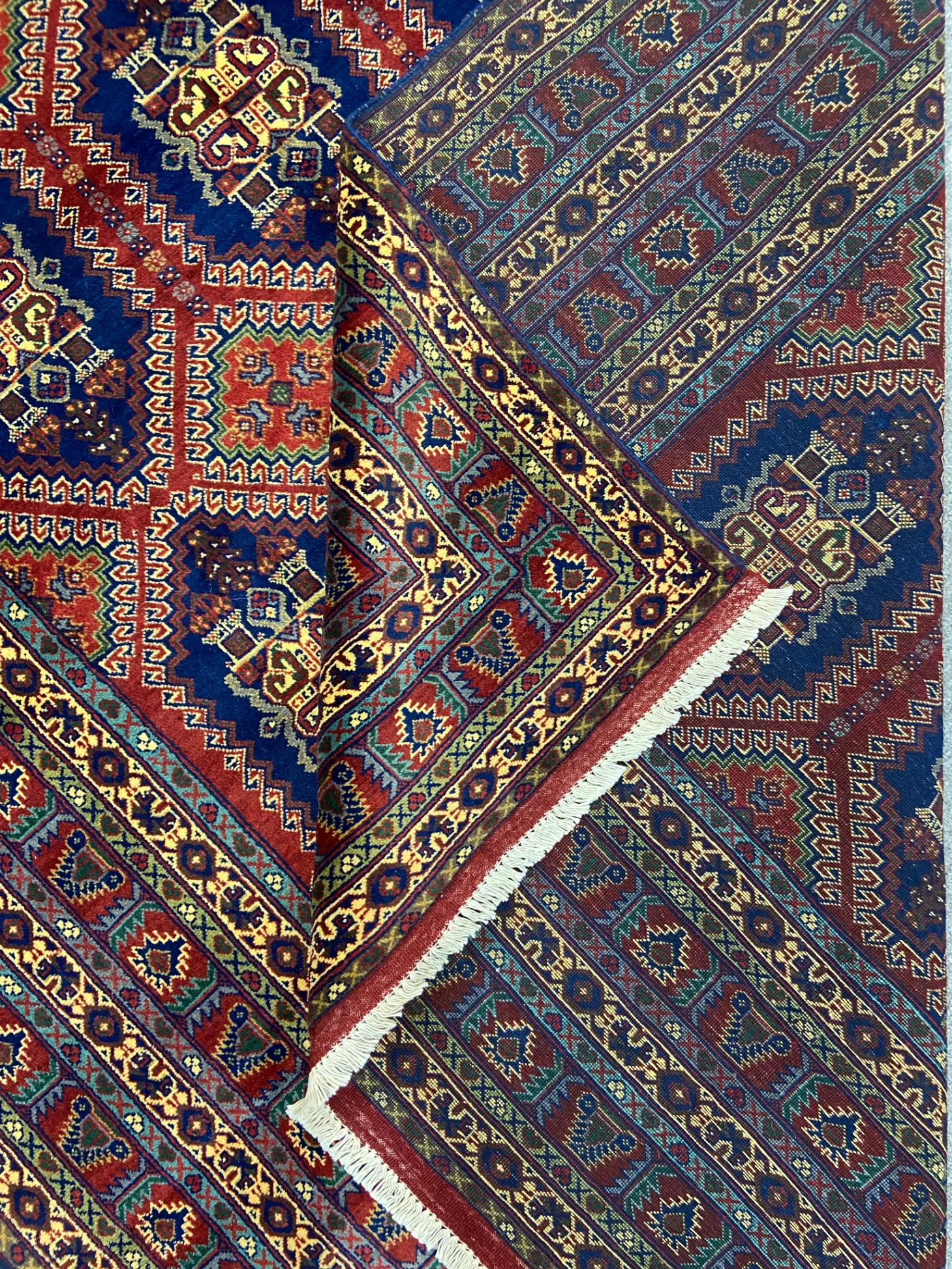 Samarqand Tribal Mosaic Rug thumbnail 4